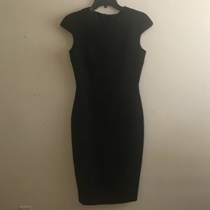 Zara Pencil Skirt Dress Zipper Back